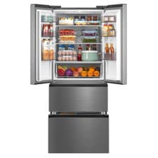 Image of Cookology French Door Fridge Freezer Large 391L Frost Free - Inox CFDF391IX