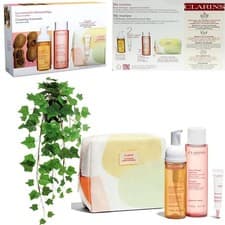 Image of Clarins Cleansing Skin Care Set for Sensitive Skin Boxed Gift Set