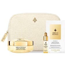 Image of GUERLAIN ABEILLE ROYALE GIFT SET: DAY CREAM 50ML - WATER OIL SERUM 5ML - RENEW &