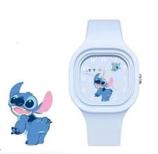 Image of Lilo and Stitch Disney Watch Cute Kids Silicone Strap UK Seller