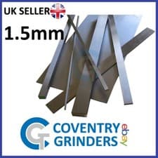 Image of Ground Flat Stock Gauge Plate 1.5mm Thickness - 01 Tool Steel -Widths 10mm-300mm