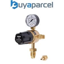 Image of Draper 70151 Industrial Gas Bottle Regulator with Single Gauge, 300 bar