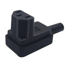 Image of C13 90 Degree IEC 320 C13 Female 10A/250V