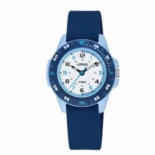 Image of Lorus Junior Blue Time Teacher 100m Wather Resistant Watch RRX61JX9