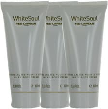 Image of White Soul By Ted Lapidus For Women Combo Pack: BL 9.99oz (3x3.33oz Bottles) New
