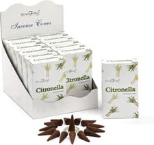Image of 37174 Citronella Incense Cones, 15 Cones X 12 Packs