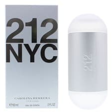 Image of Carolina Herrera 212 NYC Eau de Toilette 60ml Spray Women's - Damaged Box