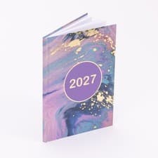 Image of 2027 Diary A5 Week to View 2027 Diaries Full Year Organiser Calendar Planner