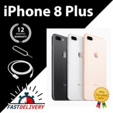 Image of Apple iPhone 8 Plus-64GB-Unlocked All Colours  Excellent  BATTERY HEALTH 93% MIN