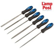 Image of Draper 83982 140mm Soft Grip Needle File Set - 6 Piece