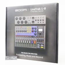 Image of ZOOM LiveTrak L-8 8ch Live Podcast Digital Mixer and Recorder Japan NEW