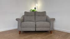 Image of DFS The Flair 2 Seater Fabric Sofa in Zinc Energy