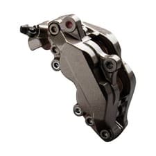 Image of Foliatec Car Brake Caliper Paint / Lacquer Set - Metallic Carbon Grey - 3 Pc Kit