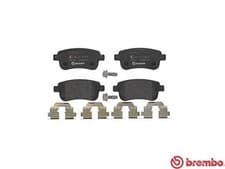 Image of BREMBO P68041 Brake Pad Set For Disc Rear For Renault Captur Clio Fluence Megane