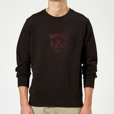 Image of Official Transformers Autobot Fade Adults Sweatshirt - Black