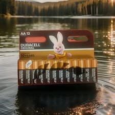 Image of DURACELL ORIGINAL AA Pack of 12 Alkaline Batteries LR6/MN1500 1.5v AlKALINE