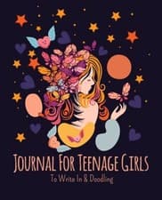 Image of Journal For Teenage Girls To Write In & Doodling Interactive Journal For Teen...