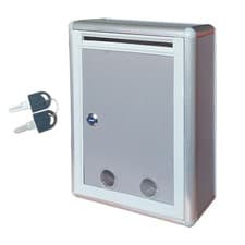Image of Suggestion Box Lockable Wall Mounted Ballot Box for Feedback Voting Charity