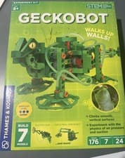 Image of Thames & Kosmos Geckobot STEM Experiment Kit Build a Wall-Climbing Robot - New
