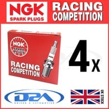 Image of 4x NGK R2525-10 5281 Racing Spark Plug