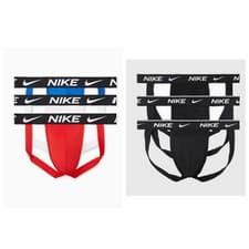 Image of Nike 3 pack Mens Cotton Stretch DRI FIT  Jock Strap Trunks Boxer Short M L XL