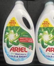 Image of Brand New!! Huge Savings! Ariel Washing Liquid, 320 washes 4x80 Washes RRP£99.96