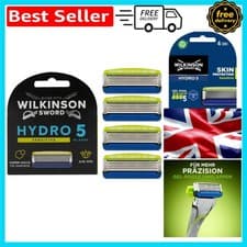 Image of Wilkinson Hydro 5 Sensitive Razor Blades Refills - 5 Blades for Ultimate Comfort