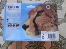 Image of Epson C13t07154010 Black Yellow Cyan Magenta Ink Cartridge