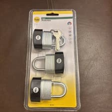 Image of Yale Padlock Laminated Steel Y125B/40/122/3 KEYED ALIKE High Security Laminate