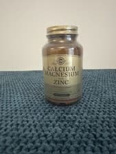 Image of Solgar - Calcium, Magnesium plus Zinc, 100 Tablets / Expiry November 2028