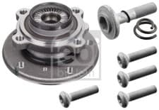 Image of Front left and right FEBI BILSTEIN 104110 Wheel Bearing Kit for BMW