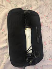 Image of ghd Duet Blowdry 2-in-1 Hair Dryer Brush Heat Bag and brush