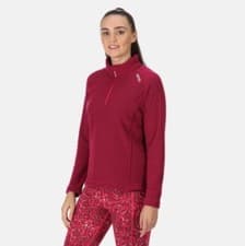 Image of Regatta Women's Kenger II Quarter Zip Fleece | Berry Pink