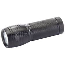 Image of Draper LED Aluminium Hand Torch (3 x AAA Batteries Required)