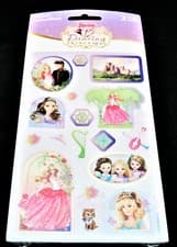 Image of 👗New Vintage Sandylion Stickers Barbie in the 12 Dancing Princesses 1 Strip