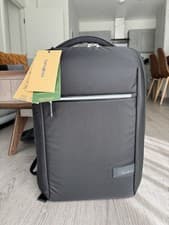 Image of Samsonite laptop backpack 17" recycled polyester black.