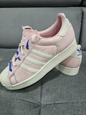 Image of Adidas Superstar II Classic Women’s Pink Shoes Trainers Size UK 5.5 New JH7091