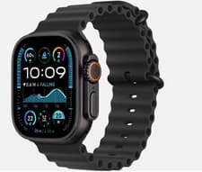 Image of Apple Watch Ultra 2 2nd Gen GPS+Cell 2023 49mm Black 100% BH Health Very Good