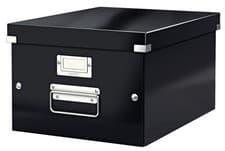 Image of Leitz A4 Storage Box, Click and Store Range 60440095 - Medium, Black