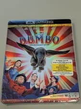 Image of Dumbo 2019 4K Ultra HD Blu-ray Digital w/Slipcover Brand New Factory Sealed