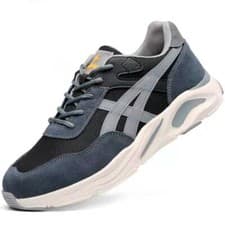 Image of Ladies Womens Lightweight Safety Shoes Steel Toe Cap Work Trainers Hiking Boot
