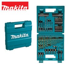 Image of Makita B-49373 75 Piece Screwdriver & Drill Bit Set - Masonry HSS Wood Drills