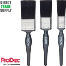 Image of ProDec Trade Pro Paint Brush ALL PAINT & VARNISH Bristle Blend 0.5" - 4" & Set