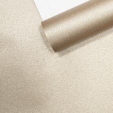 Image of Plain Gold Textured Wallpaper Shimmmer Slightly Imperfect Feature Wall Bedroom