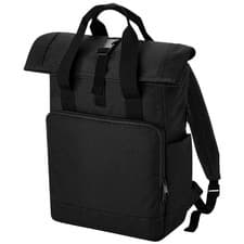 Image of Bagbase Roll Top Recycled Twin Handle Laptop Backpack PC4949