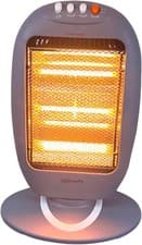 Image of Halogen Heater 3 Bar Electric Heater with Adjustable 1200W Heat Settings
