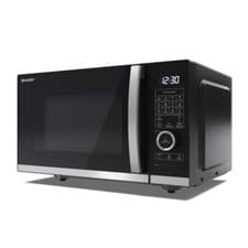 Image of SHARP Microwave Oven with Grill and Convection 900W 25L Flatbed YC-QC254AU-B