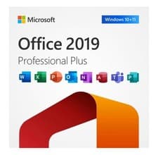 Image of Microsoft Office Pro Plus 2019 Box