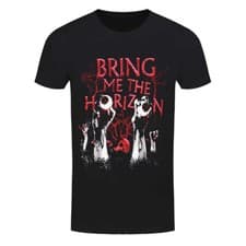 Image of Bring Me The Horizon T-Shirt BMTH Graveyard Eyes Band Official New Black