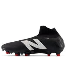 Image of NEW BALANCE Mens Black & White Tekela Pro V4 FG Football Boots 8 Ref 1946